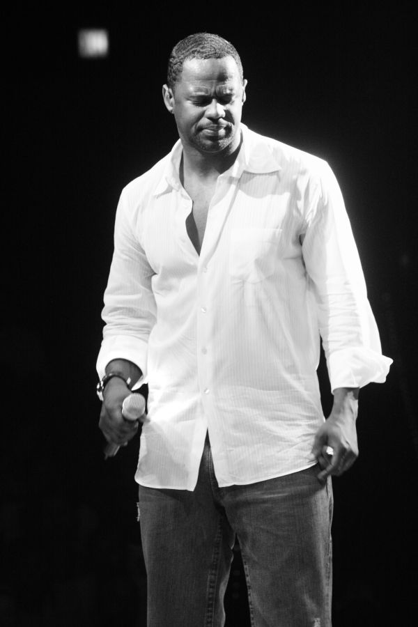 Brian McKnight performs at the North Fork Theatre at Westbury.