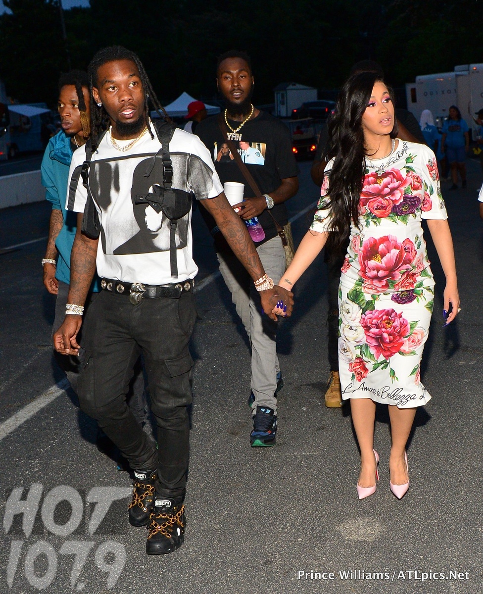 Migos Cardi B Birthday Bash ATL 2018