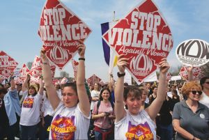 Demonstration Against Domestic Violence