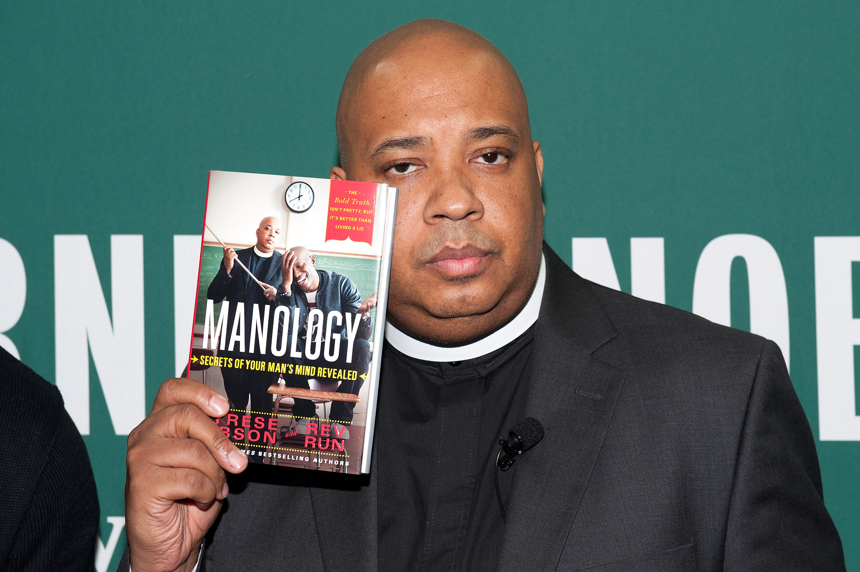 Rev Run And Tyrese Gibson Sign Copies Of Their Book 'Manology: Secrets of a Man's Mind Revealed'