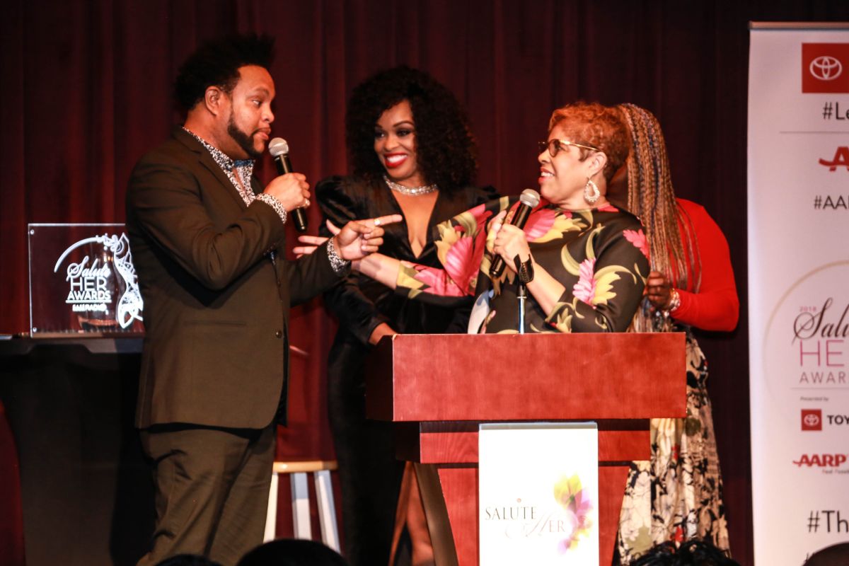 Majic At The Salute Her Awards