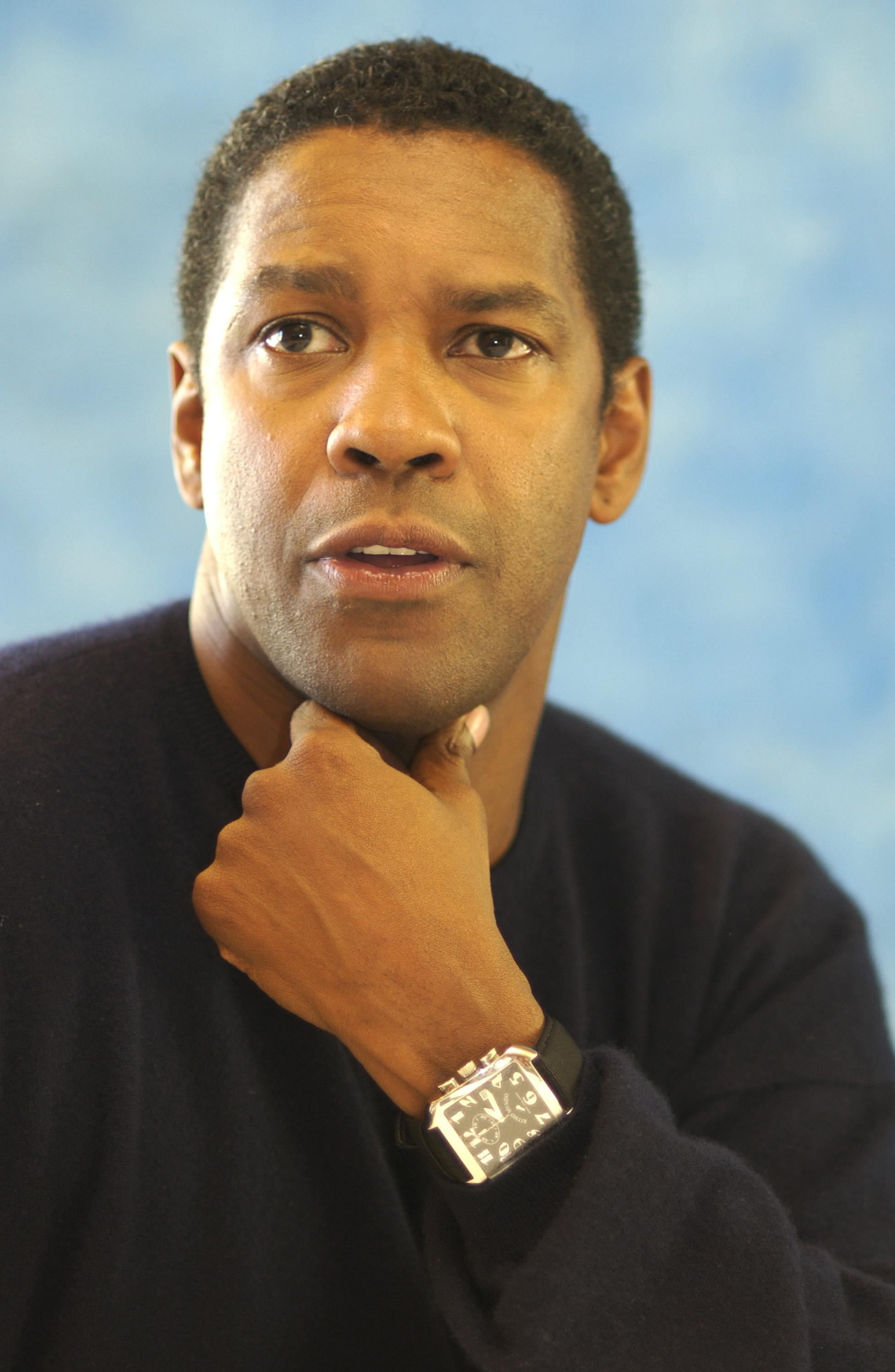 2003 Toronto Film Festival - 'Out of Time' Press Conference with Denzel Washington and Carl Franklin