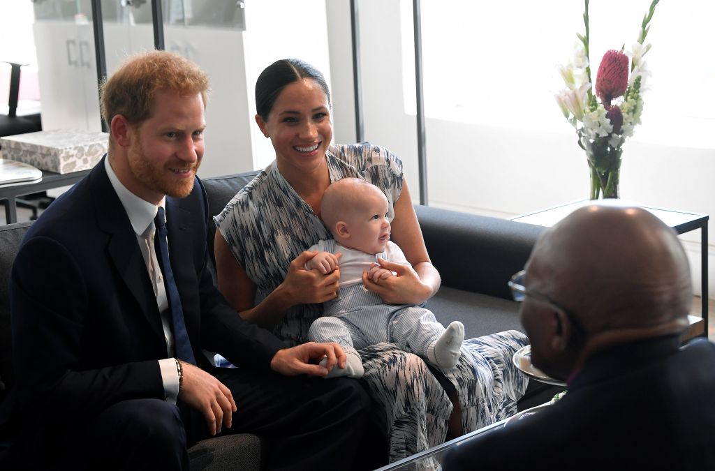 Britain's Prince Harry and Meghan visit South Africa