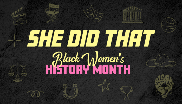 2025 Black Women's History Month She Did That Assets